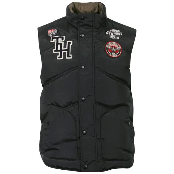 Hilfiger Denim Men's Hannover Gilet - Tommy Black - M - Zwart Afbeelding 1