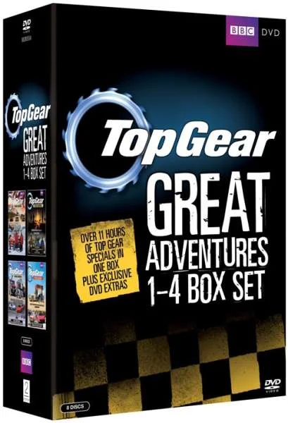 Top Gear: Great Adventures - Box Set 1-4 Afbeelding 1