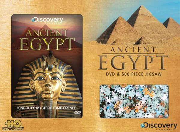 Discovery Channel: Ancient Egypt (DVD & Jigsaw Gift) Afbeelding 1