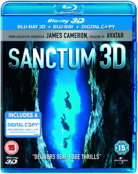 Sanctum 3D (Includes 3D / 2D Blu-Ray and Digital Copy) Afbeelding 1