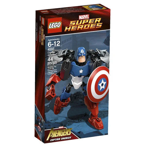 LEGO Super Heroes Ultrabuild: Captain America (4597) Afbeelding 1