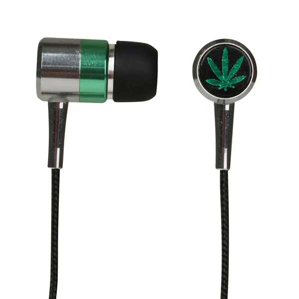 Section 8 Legalize It Earphones in Tribute Packaging Afbeelding 1