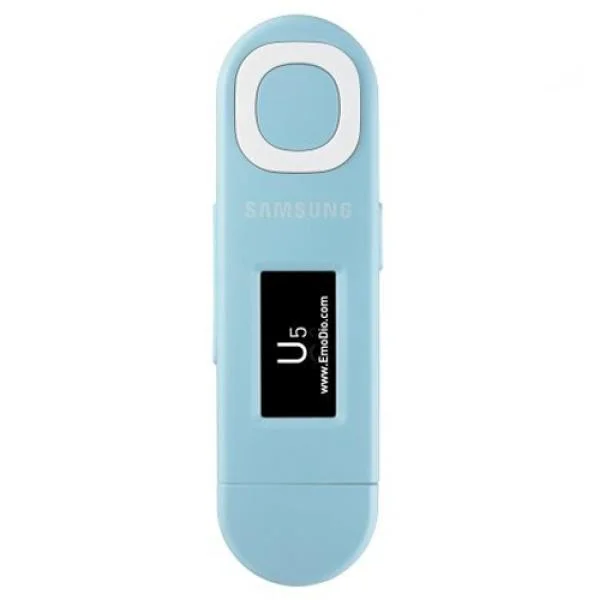 Samsung U5 2GB MP3 Player - Blue (SAMU5BL2G) Afbeelding 1
