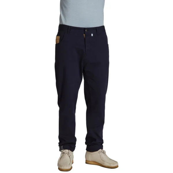 Mas-if Men's Churo Chino - Navy - 30 - Navy blauw Afbeelding 1