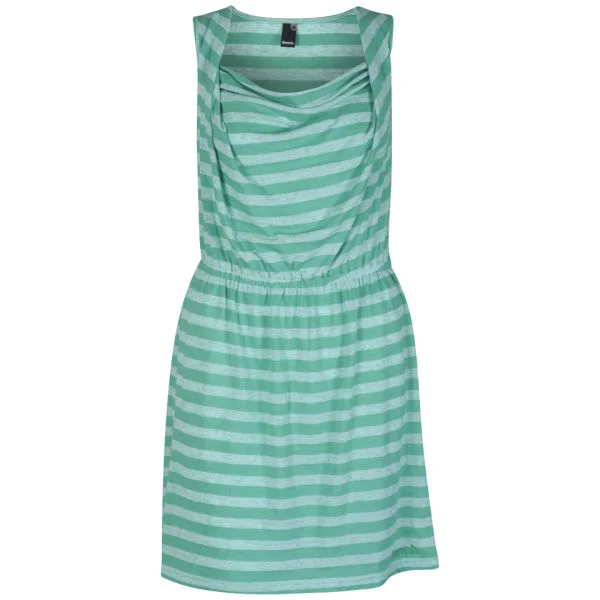 Bench Women's Handle Stripe Jersey Dress - Green - XS - Groen Afbeelding 1