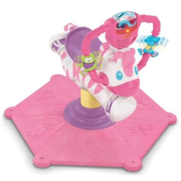 Pink Bounce/Spin Zebra Afbeelding 1