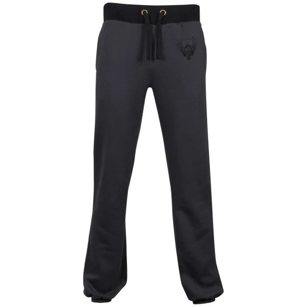 Ringspun Men's Jogging Pants - Charcoal - S - Charcoal Afbeelding 1