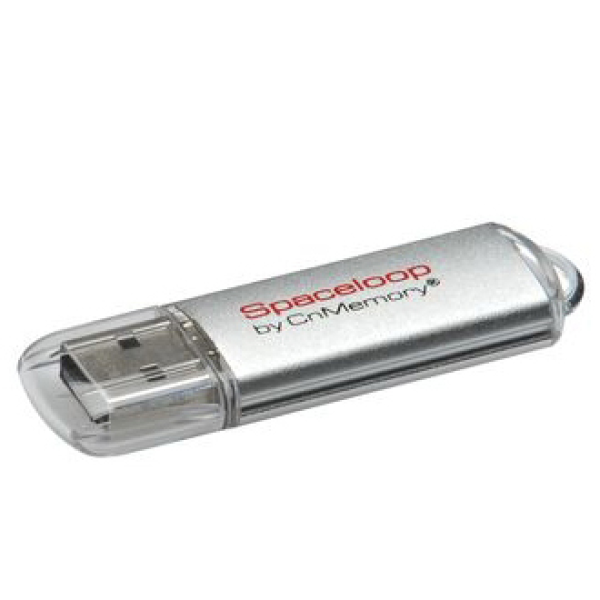 CnMemory 8GB Spaceloop Metal USB 2.0 Flash Drive Afbeelding 1