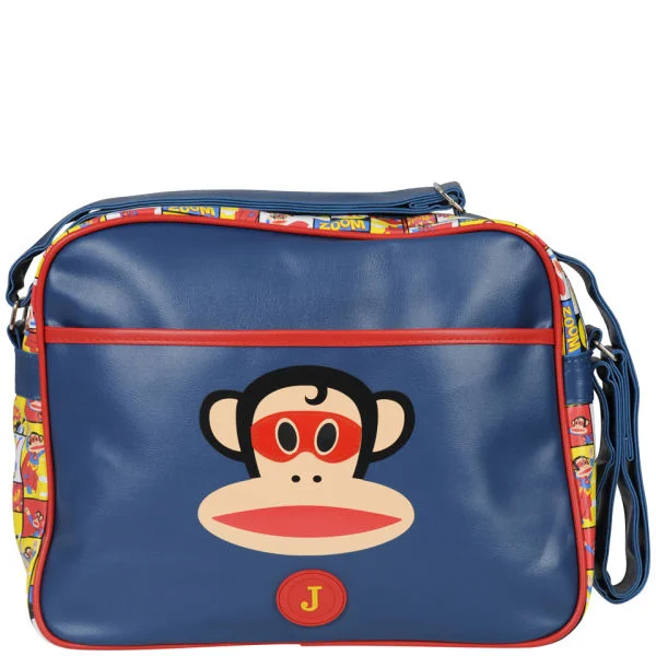 Paul Frank Red Mask Collage Messenger Bag - Navy Afbeelding 1