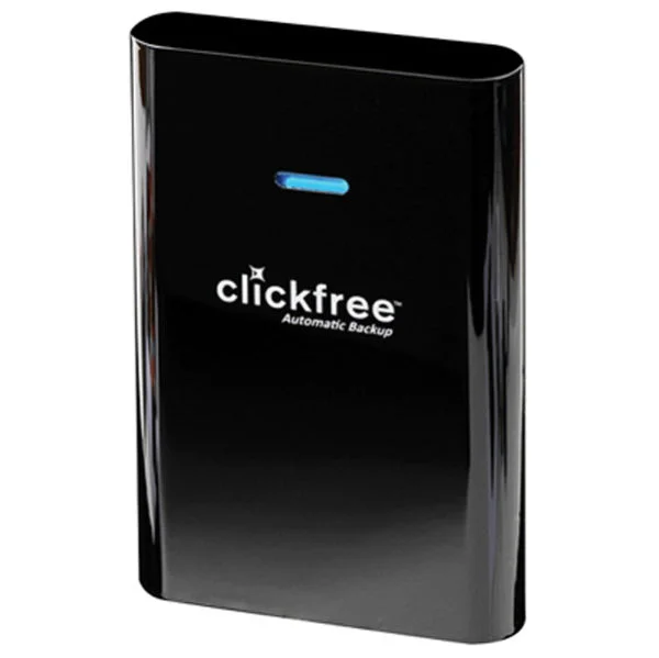 Clickfree C2 750GB External Hard Drive Afbeelding 1