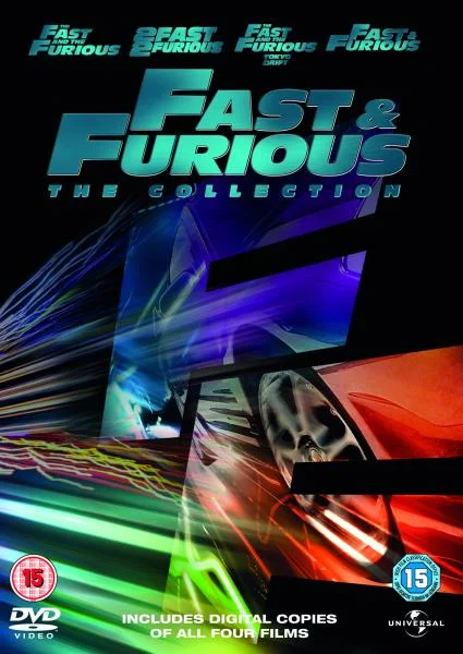 Fast and Furious 1-4 (Includes Digital Copies) Afbeelding 1