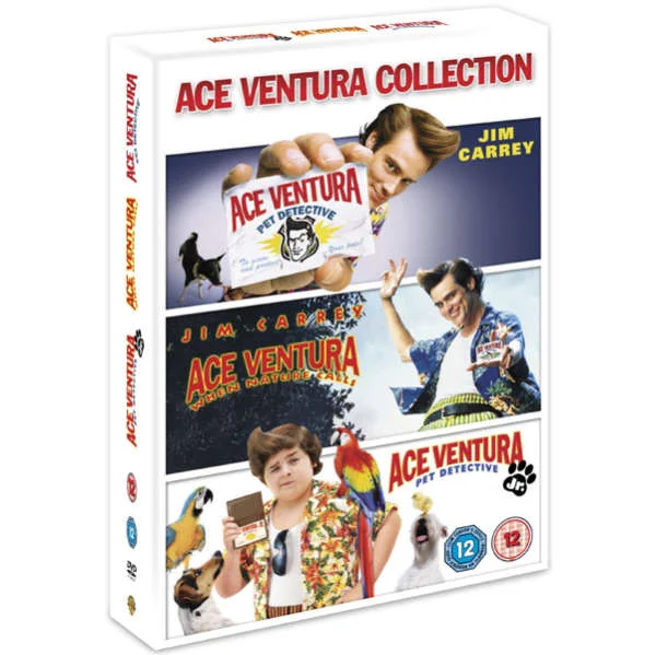 Ace Ventura Triple Pack (Ace Ventura: When Nature Calls / Ace Ventura Pet Detective / Ace Ventura Pet Detective Junior) Afbeelding 1