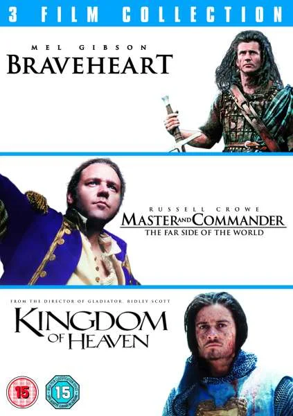 Braveheart / Master and Commander / Kingdom of Heaven Afbeelding 1