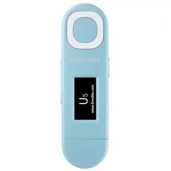 Samsung U5 4GB MP3 Player - Blue (SAMU5BL4G) Afbeelding 1