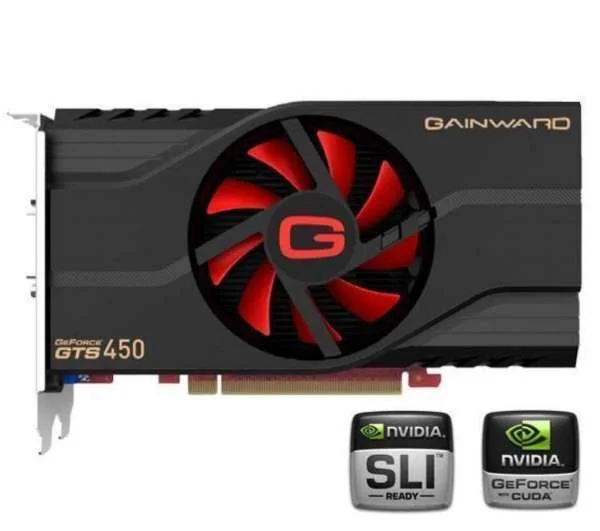 Gainward NVIDIA GeForce GTS 450 1GB PCI-E x16 “Golden Sample” (VGA/DVI-D/HDMI) Afbeelding 1
