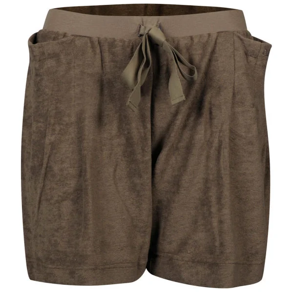 Chloe Women's Velour Shorts - Brown - 10 Afbeelding 1