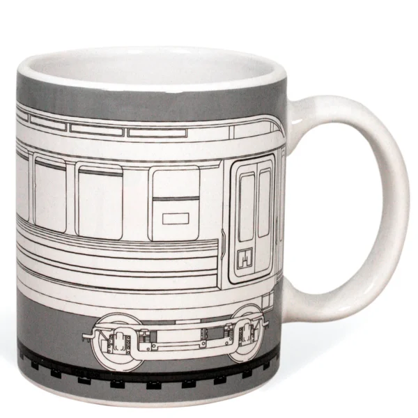 Graffitea Train Mug with Pens Afbeelding 1