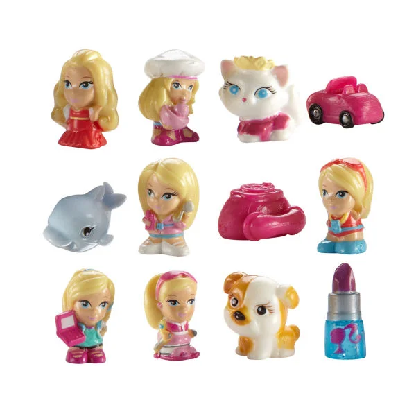 Squinkies 12 Piece Barbie Pack Series 3 Afbeelding 1