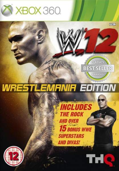 WWE 12 Wrestlemania Edition (Classics) Afbeelding 1