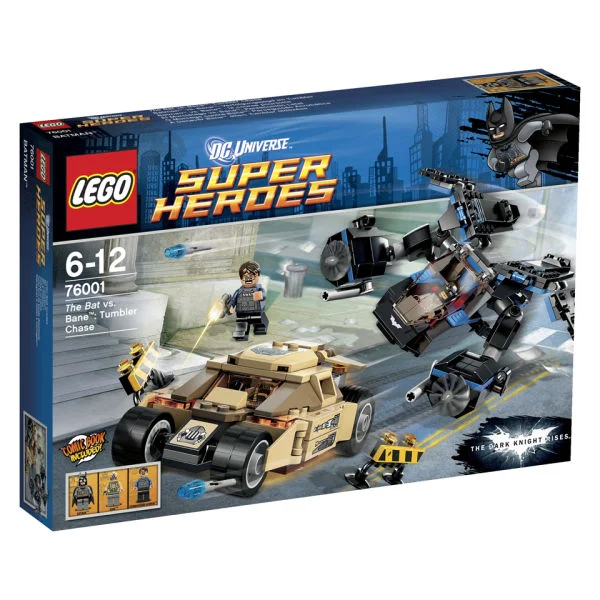 LEGO Superhelden: The Bat vs. Bane: Tuimelaarachtervolging (76001) Afbeelding 1