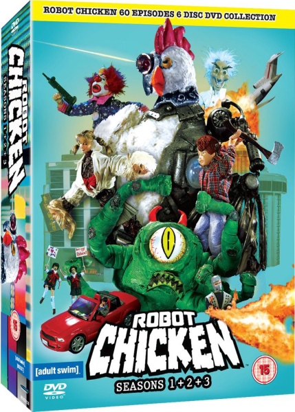 Robot Chicken - Series 1-3 - Complete Afbeelding 1