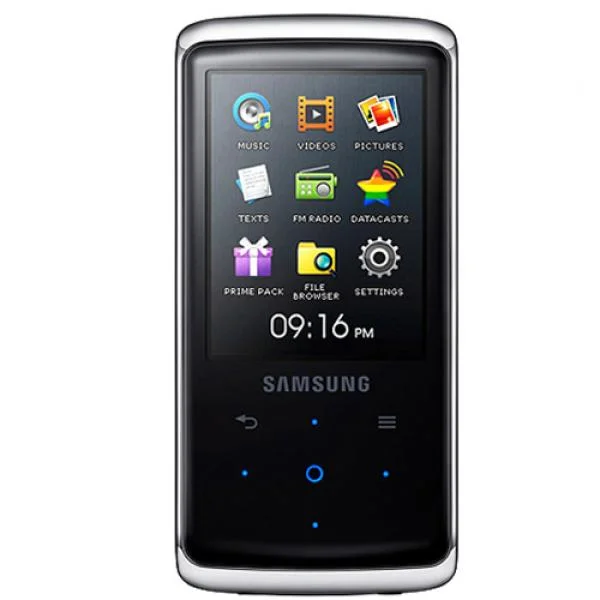 Samsung Q2 4GB MP3 Player - Black (SAMQ2BK4G) Afbeelding 1