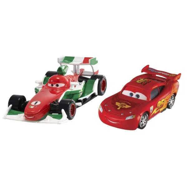 Cars 2: Francesco Bernoulli & Lightning McQueen with Party Wheels Afbeelding 1