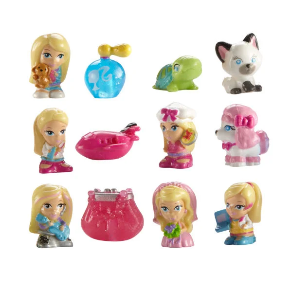 Squinkies 12 Piece Barbie Pack Series 4 Afbeelding 1