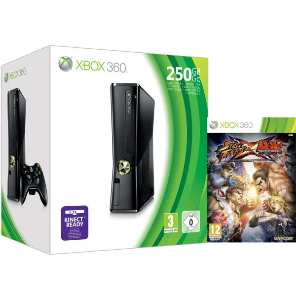 Xbox 360 250GB Console: Bundle (Street Fighter X Tekken) Afbeelding 1