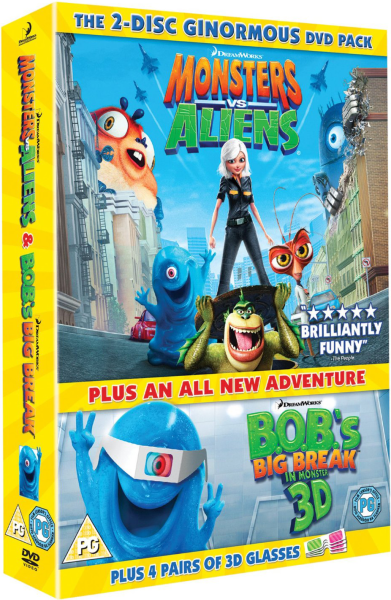 Monsters Vs Aliens 2 Disc Limited Edition Afbeelding 1