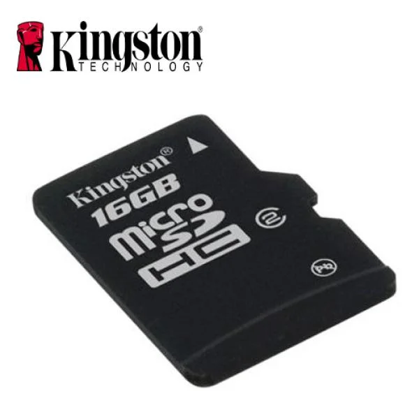 Kingston 16GB MicroSDHC Card (Class 2) Afbeelding 1