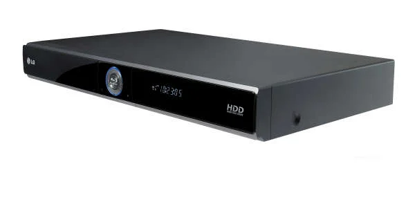 LG HR400 Blu-Ray player with Freeview and 160GB Digital TV Recorder Afbeelding 1