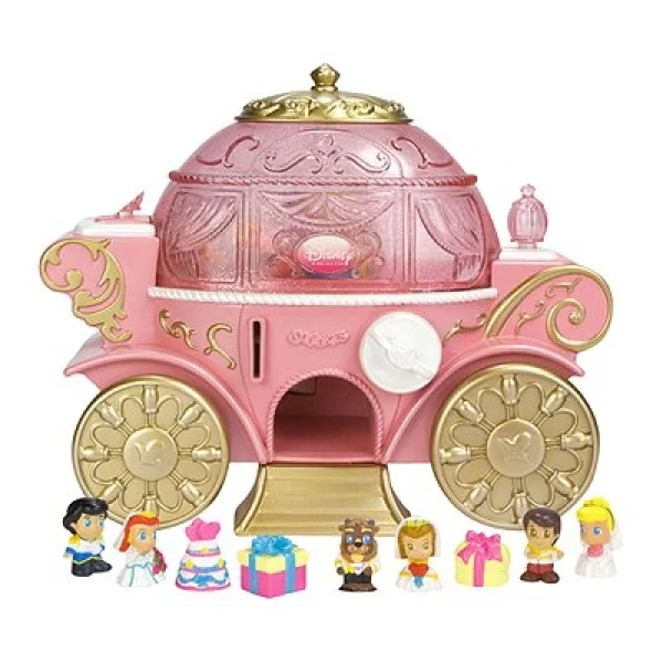 Squinkies Disney Princess Coach Dispenser Afbeelding 1