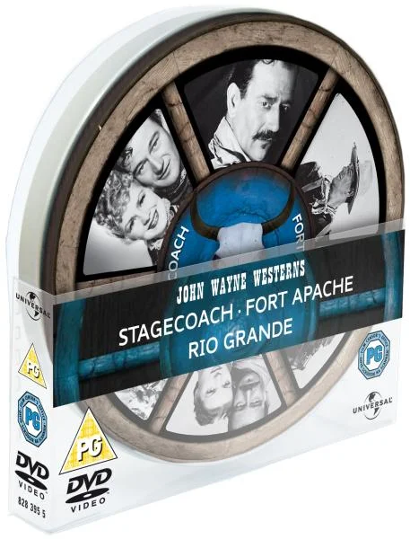 John Wayne Westerns - Tin Box Set Afbeelding 1