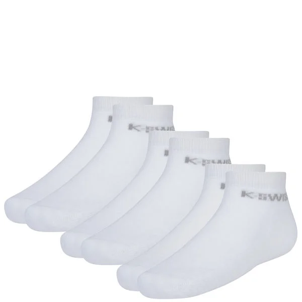 K-Swiss 3-Pack Socks - White/Grey - One size - White/Grey Afbeelding 1