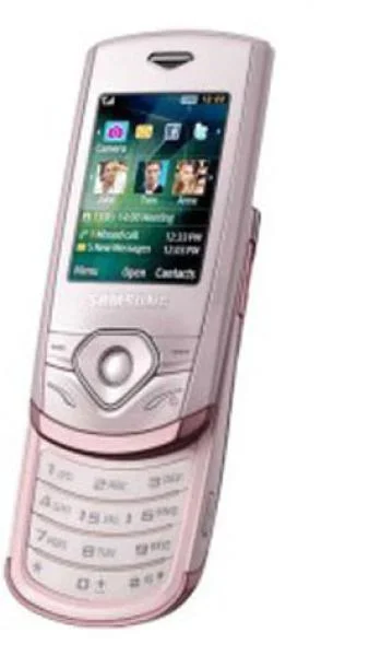 Samsung S3550 Shark 3 Sim Free Mobile Phone - Pink Afbeelding 1