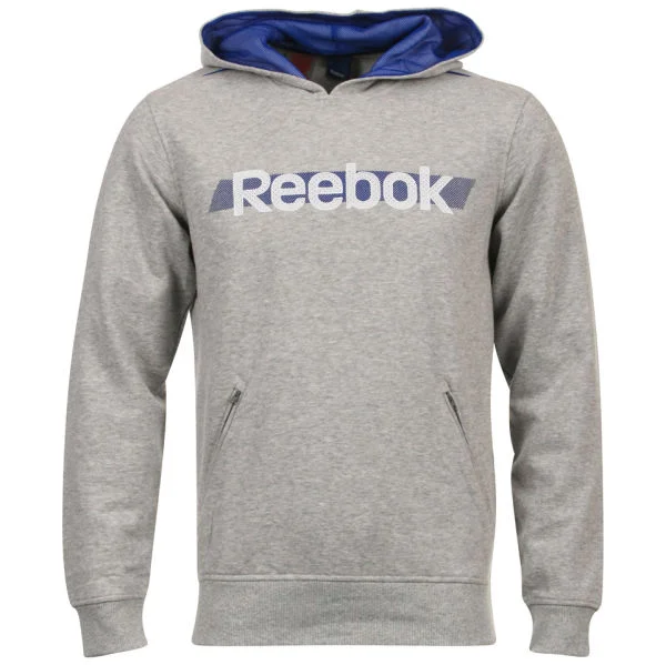 Reebok Kids' Athletic Basics Hoody - Grey Heather - 11 Years - Heather Afbeelding 1