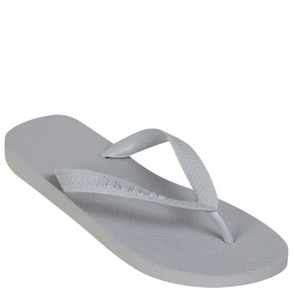 Havaianas Unisex Top Flip Flops - Ice Grey - 1/2 - Ice Grey Afbeelding 1
