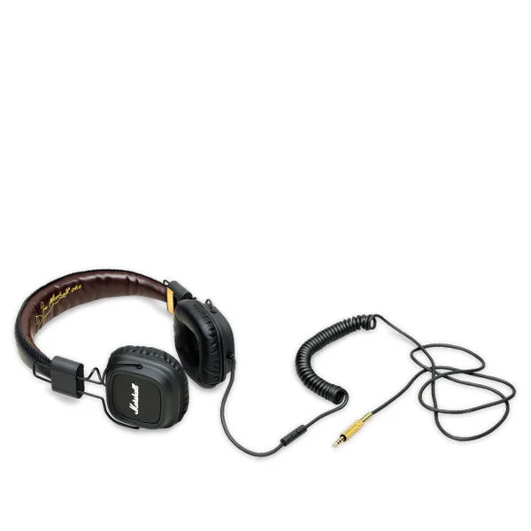 Marshall Major II Wired Headphones - Black Afbeelding 1