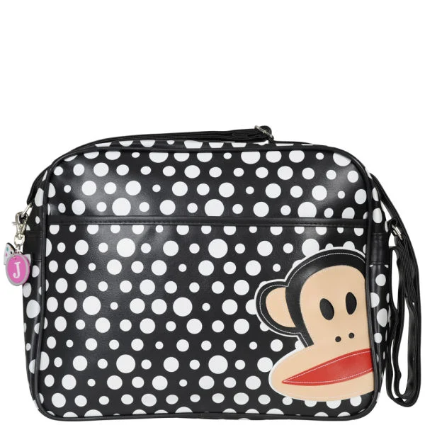 Paul Frank Polka Dot Messenger Bag - Black Afbeelding 1