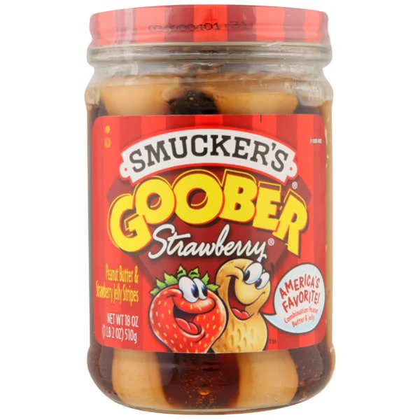 Smucker's: Peanut Butter and Jelly - Goober Strawberry Afbeelding 1