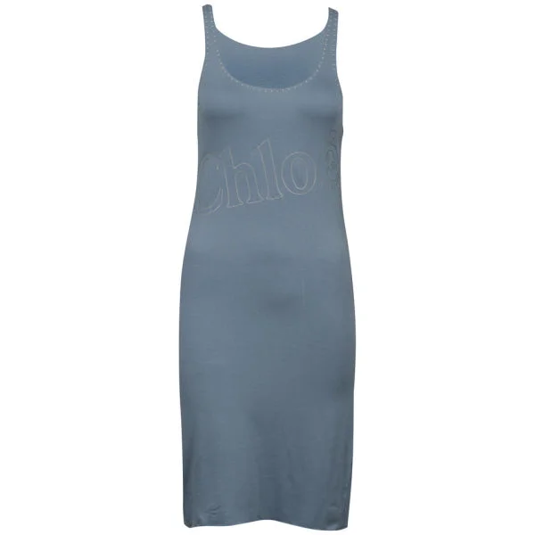 Chloe Women's Vest Dress - Blue - 12 - Blauw Afbeelding 1
