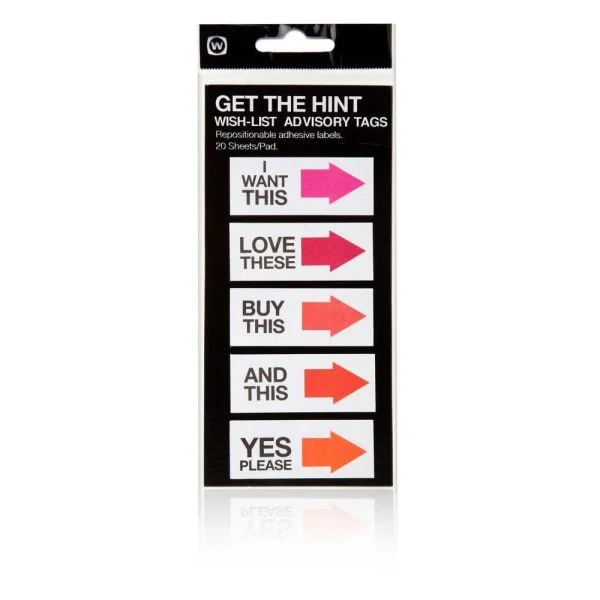 Get The Hint - Wish List Sticky Notes Afbeelding 1