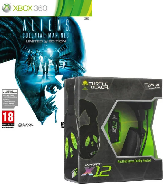 Aliens: Colonial Marines (Limited Edition) Bundle: Includes Turtle Beach: X12 Pro Gaming Headset Afbeelding 1
