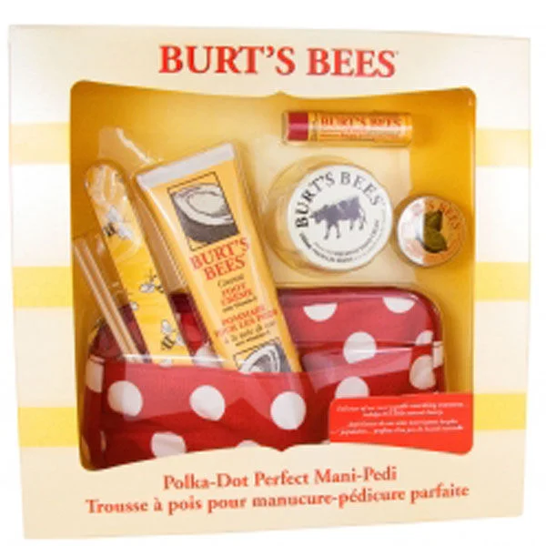 Burt's Bees - Polka Dot Perfect Mani-Pedi Gift Set Afbeelding 1