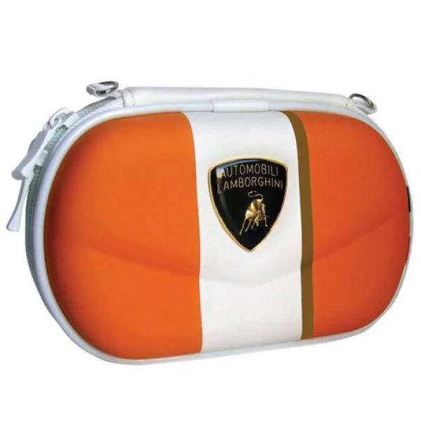 Sports Case Lamborghini Orange White Afbeelding 1