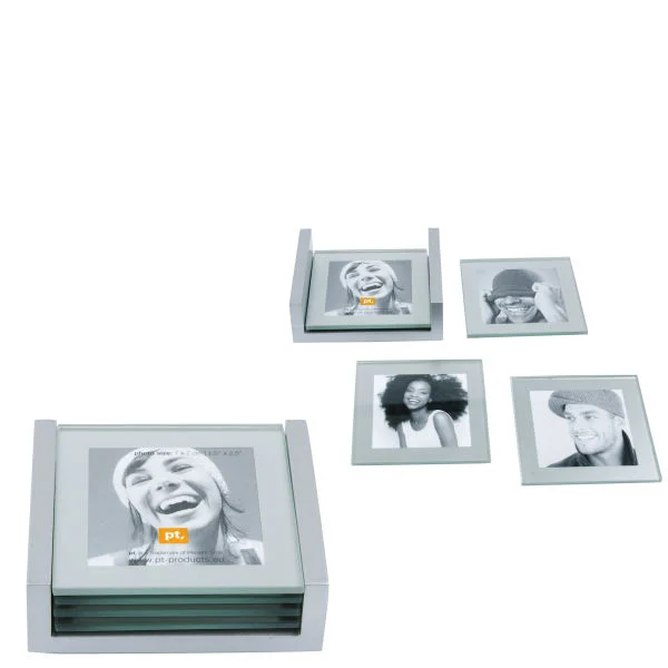 Glass Photo Coasters Afbeelding 1