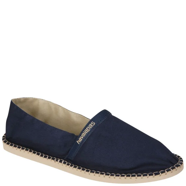 Havaianas Unisex Espadrilles - Navy - 39 - Navy blauw Afbeelding 1