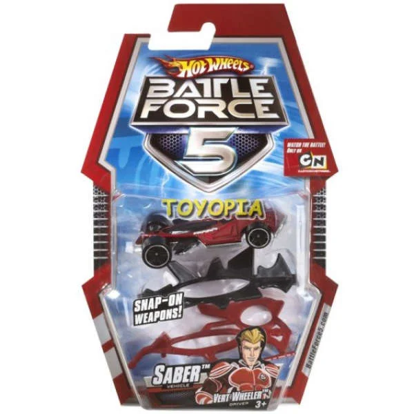 Hot Wheels Battle Force 5 Battle Action Set - Saber Afbeelding 1