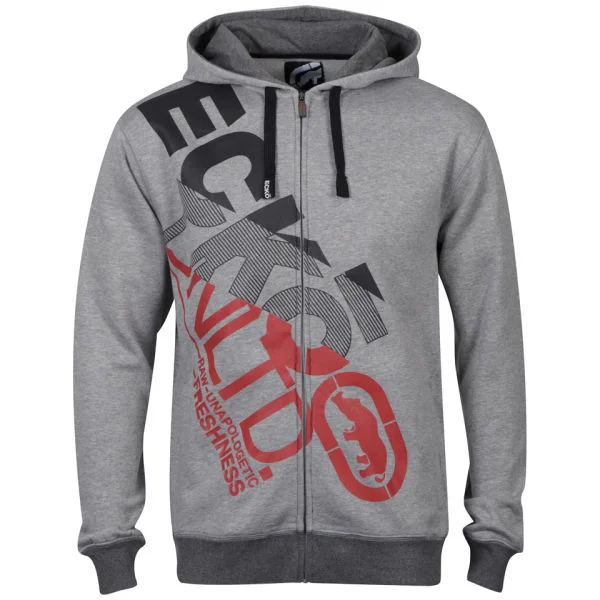 Ecko Men's Elmwood Hoody - Grey - S - Grijs Afbeelding 1